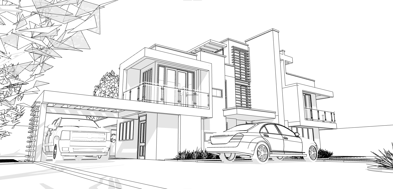 Architecture drawing preview (right)